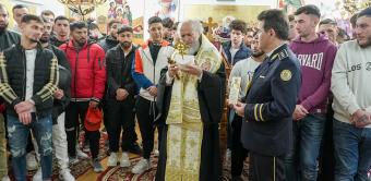 Activităţi liturgice, cultural-educaţionale şi social-filantropice la Penitenciarul Tichileşti 