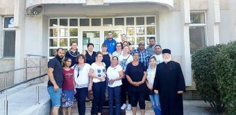 25 de tineri voluntari din Protoieria Tecuci au donat sânge 25 de tineri voluntari din Protoieria Tecuci au donat sânge