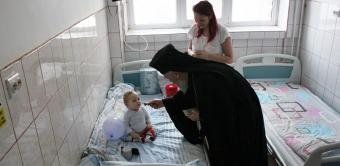 Hramul Capelei „Sfinţii Doctori fără de arginţi Chir şi Ioan“ de la Spitalul de Copii din Galaţi Hramul Capelei „Sfinţii Doctori fără de arginţi Chir şi Ioan“ de la Spitalul de Copii din Galaţi