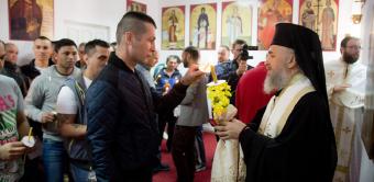 Duminica Învierii la Penitenciarul din Galaţi Duminica Învierii la Penitenciarul din Galaţi