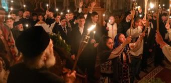 Tradiţionalul pelerinaj al luminii la Galaţi