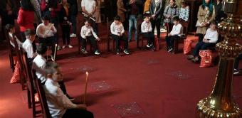 Rânduiala spălării picioarelor la Catedrala Arhiepiscopală din Galaţi Rânduiala spălării picioarelor la Catedrala Arhiepiscopală din Galaţi