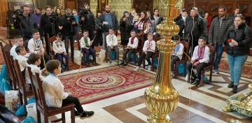 Rânduiala spălării picioarelor la Catedrala Arhiepiscopală din Galaţi 