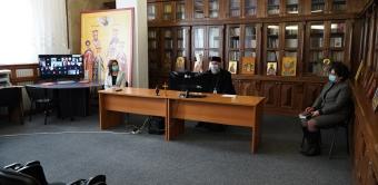 Şedinţă de lucru pentru organizarea sărbătorilor Sf. Andrei şi Sf. Nicolae în Eparhia Dunării de Jos Şedinţă de lucru pentru organizarea sărbătorilor Sf. Andrei şi Sf. Nicolae în Eparhia Dunării de Jos