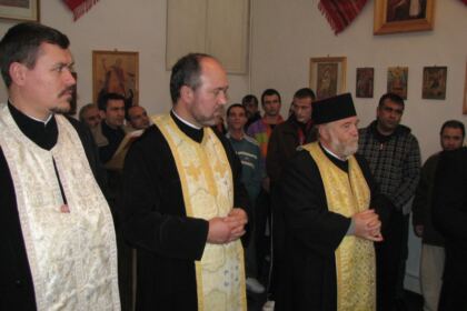 Acţiune filantropică a Protoieriei Tecuci la Penitenciarul Galaţi – fotografia 1