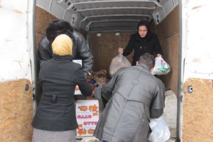Activităţi social filantropice la Spitalul din localitatea Găneşti, jud. Galaţi – fotografia 1