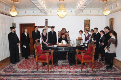 Acordarea bursei academice „Arhiepiscop Casian” – fotografia 1
