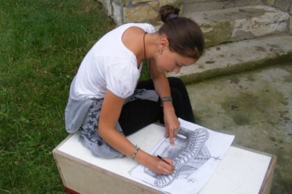 Tabăra de vară de la Mânăstirea Cârlomăneşti – 2011 – fotografia 2