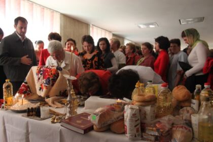Sfântul Nectarie şi Sfântul Apostol Andrei la Spitalul Judeţean din Galaţi – fotografia 31
