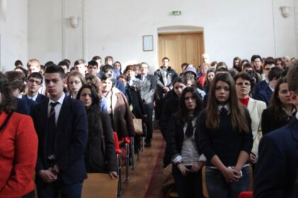 Ceremonia de rânduire a Colegiului Naţional ”Vasile Alecsandri” sub patronajul spiritual al Sfinţilor Trei Ierarhi – fotografia 6