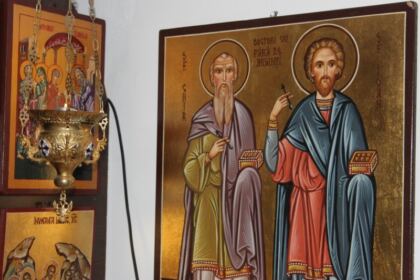 Hramul capelei Spitalul de Urgenţă pentru Copii „Sf. Doctori fără de Arginţi Chir şi Ioan” din Galaţi – fotografia 2
