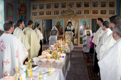 Sfântul Maslu şi caravană medicală, în parohia Berteştii de Jos – fotografia 13