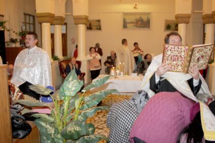 Slujire liturgică şi filantropică pentru bătrânii din cadrul Centrului Multifuncţional de Servicii Sociale din Galaţi – fotografia 19