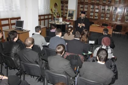 Concursul Naţional „Părintele Dumitru Stăniloae – 110 ani de la naştere şi 20 de ani de la trecerea la cele veşnice“, în Arhiepiscopia Dunării de Jos – fotografia 7