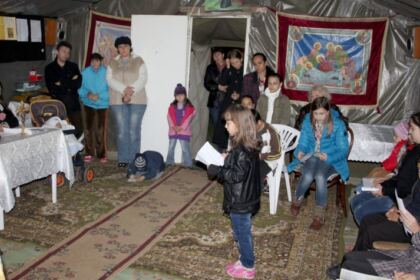 Concursul de religie pentru copii „Credinţă şi cultură“ închinat Sfântul Dimitrie cel Nou, la parohia „Dimitrie Cantemir“ din Galaţi – fotografia 6
