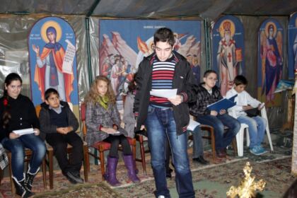 Concursul de religie pentru copii „Credinţă şi cultură“ închinat Sfântul Dimitrie cel Nou, la parohia „Dimitrie Cantemir“ din Galaţi – fotografia 8