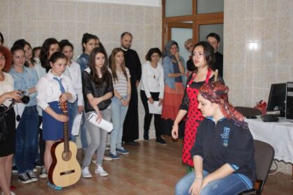 Program social-filantropic la Centrul Social „Speranţe pentru vârsta a III-a“ din Galaţi – fotografia 12