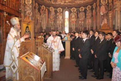 Deschiderea noului an şcolar la Seminarul Teologic „Sfântul Apostol Andrei“ din Galaţi – fotografia 14