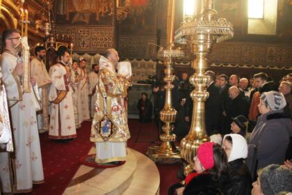 Festivalul de datini şi obiceiuri „Tudor Pamfile“ la Catedrala Arhiepiscopală din Galaţi – fotografia 1