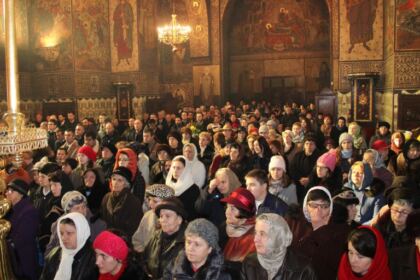 Festivalul de datini şi obiceiuri „Tudor Pamfile“ la Catedrala Arhiepiscopală din Galaţi – fotografia 2