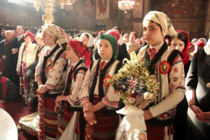 Festivalul de datini şi obiceiuri „Tudor Pamfile“ la Catedrala Arhiepiscopală din Galaţi – fotografia 7