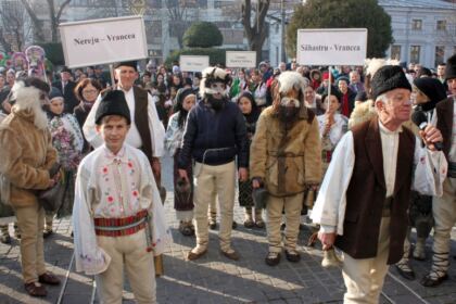 Festivalul de datini şi obiceiuri „Tudor Pamfile“ la Catedrala Arhiepiscopală din Galaţi – fotografia 52