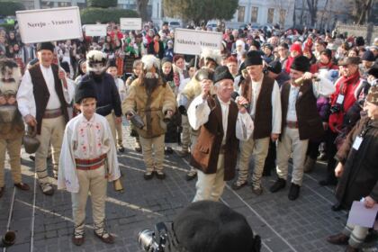 Festivalul de datini şi obiceiuri „Tudor Pamfile“ la Catedrala Arhiepiscopală din Galaţi – fotografia 53
