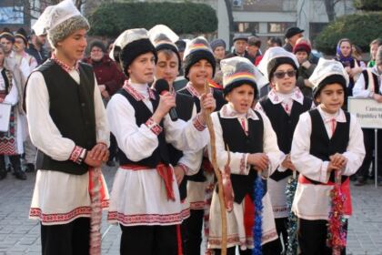 Festivalul de datini şi obiceiuri „Tudor Pamfile“ la Catedrala Arhiepiscopală din Galaţi – fotografia 80