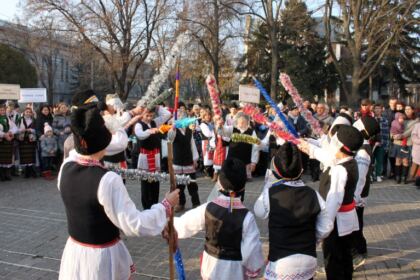 Festivalul de datini şi obiceiuri „Tudor Pamfile“ la Catedrala Arhiepiscopală din Galaţi – fotografia 83