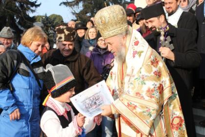 Festivalul de datini şi obiceiuri „Tudor Pamfile“ la Catedrala Arhiepiscopală din Galaţi – fotografia 84
