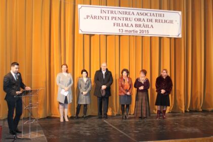 Întrunirea filialei Brăila a Asociaţiei „Părinţi pentru Ora de Religie“ – fotografia 8