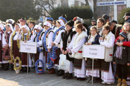 Festivalul de datini şi obiceiuri la Naşterea Domnului şi Anul Nou „Tudor Pamfile“, la Galaţi – fotografia 4