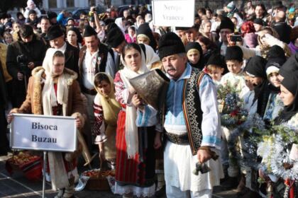 Festivalul de datini şi obiceiuri la Naşterea Domnului şi Anul Nou „Tudor Pamfile“, la Galaţi – fotografia 22