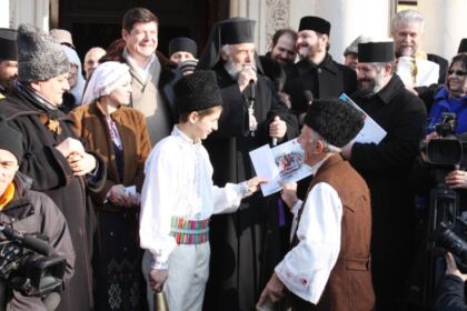 Festivalul de datini şi obiceiuri la Naşterea Domnului şi Anul Nou „Tudor Pamfile“, la Galaţi – fotografia 30