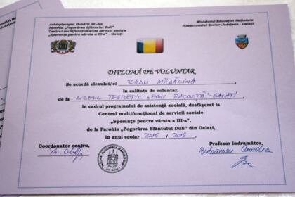 Activităţi filantropice îndreptate către bătrânii Centrului multifuncţional de servicii sociale „Speranţe pentru vârsta a III-a“ din Galaţi – fotografia 16