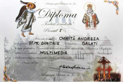 Premierea câştigătorilor etapei eparhiale a Concursului naţional de proiecte duhovniceşti „Biserica şi Şcoala din sufletul meu“ – fotografia 15