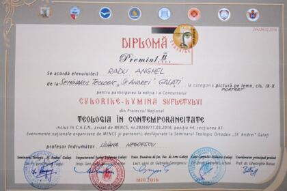 Premierea câştigătorilor etapei eparhiale a Concursului naţional de proiecte duhovniceşti „Biserica şi Şcoala din sufletul meu“ – fotografia 6