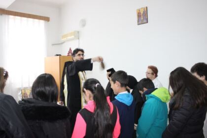 Hramul Centrului de asistenţă medicală „Sfinţii Doctori fără de Arginţi Cosma şi Damian“ din Galaţi – fotografia 17