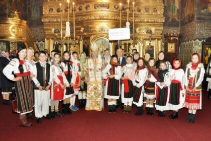 Festivalul de datini şi obiceiuri la Naşterea Domnului şi Anul Nou „Tudor Pamfile“, la Galaţi – fotografia 23