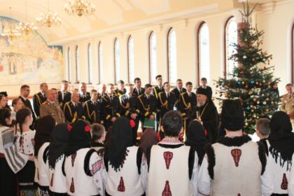 Colindători la Reşedinţa arhiepiscopală din Galaţi – fotografia 24