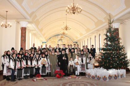 Colindători la Reşedinţa arhiepiscopală din Galaţi – fotografia 25