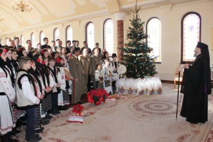 Colindători la Reşedinţa arhiepiscopală din Galaţi – fotografia 26