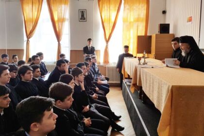 Evocarea personalităţii Patriarhului Justinian la Seminarul Teologic din Galaţi – fotografia 6