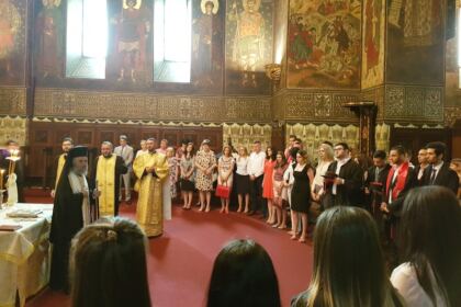 Te Deum de mulţumire pentru absolvenţii Facultăţii de Medicină şi Farmacie din Galaţi – fotografia 2