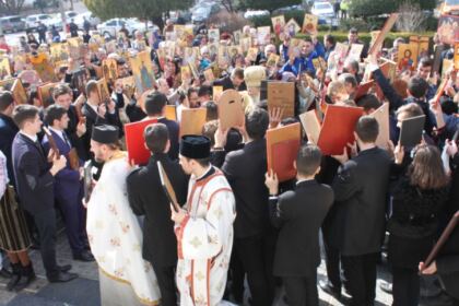 Duminica Ortodoxiei sărbătorită în Arhiepiscopia Dunării de Jos – fotografia 23