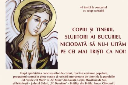 Concertul eparhial de coruri, toacă şi costume populare pentru ajutorarea Cristianei – fotografia 1