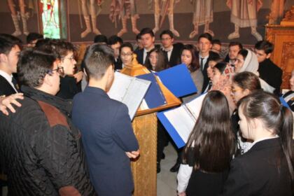 Sfântul Apostol Andrei cinstit de seminariştii gălăţeni – fotografia 9