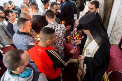 Duminica Învierii la Penitenciarul din Galaţi – fotografia 17