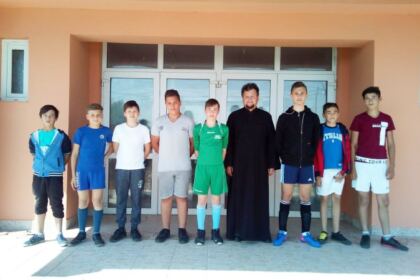 Ediția a V-a a concursul de fotbal „Tinerețe și credință“, din cadrul Protoieriei Nicorești – fotografia 6