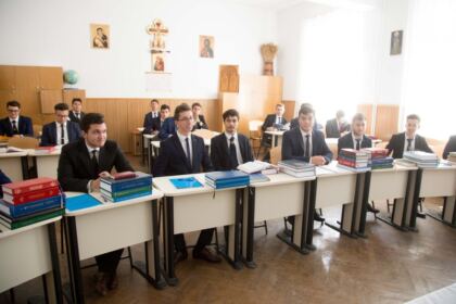 Examen de certificare a competenţelor profesionale şi revedere după 10 ani la Seminarul Teologic „Sfântul Apostol Andrei“ din Galaţi – fotografia 7